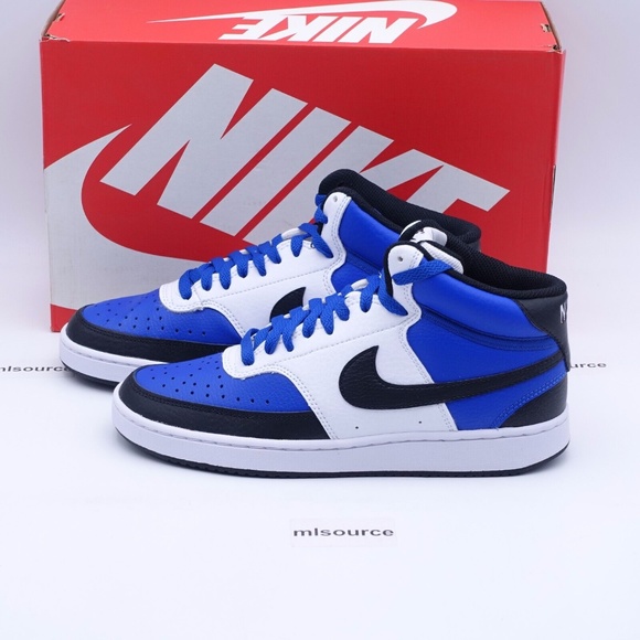 Nike Shoes - NEW Nike Court Vision Mid Sneakers DM1186-400 Game Royal